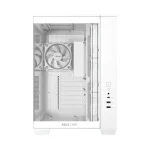 ASUS A32 PLUS ATX Mid-Tower Gaming Case, 4x ARGB Pre-installed Fans - White - Image 3