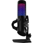 ASUS C501 ROG Carnyx USB Gaming Microphone (25mm Condenser Capsule, 192kHz/24-bit, Cardioid, high-Pass Filter, Built-in pop Filter, Metal Shock Mount, one-Touch Mute, USB, Aura Sync RGB) - Black - Image 2