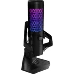 ASUS C501 ROG Carnyx USB Gaming Microphone (25mm Condenser Capsule, 192kHz/24-bit, Cardioid, high-Pass Filter, Built-in pop Filter, Metal Shock Mount, one-Touch Mute, USB, Aura Sync RGB) - Black - Image 4