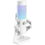 ASUS C501 ROG Carnyx USB Gaming Microphone (25mm Condenser Capsule, 192kHz/24-bit, Cardioid, high-Pass Filter, Built-in pop Filter, Metal Shock Mount, one-Touch Mute, USB, Aura Sync RGB) - White - Image 4