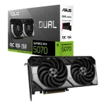 ASUS Dual GeForce RTX 5070 12GB GDDR7 OC Gaming Graphics Card