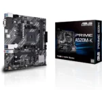 ASUS PRIME A520M-K AMD AM4 (3rd Gen Ryzen) Micro-ATX Motherboard