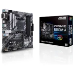 ASUS Prime B550M-A D4 (Ryzen AM4) with Dual M.2 Micro-ATX Motherboard