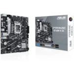 ASUS PRIME B760M-K D4 Intel B760 (LGA 1700) (13th and 12th Gen) mATX Motherboard, PCIe 4.0, two PCIe 4.0 M.2 Slots, DDR4, Realtek 2.5Gb Ethernet, HDMI, SATA 6 Gbps, Front USB 3.2 Gen 1, Aura Sync