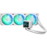 ASUS Prime LC 360 ARGB AIO CPU Liquid Cooler, Specially Designed CPU Contact Area, Finned Channels, Infinity Mirror, Pre-Installed ARGB Fans, AMD AM5 & AM4/Intel LGA 1851, 1700, 1200, 115x Supported - White