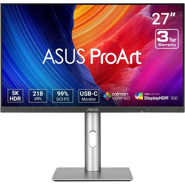 ASUS ProArt Display PA27JCV 27" 5K 60Hz IPS Professional Monitor