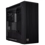 ASUS ProArt PA602 E-ATX Computer Case 420mm Radiator Support, Dual 200mm Built-in Fans, Front Panel IR dust Indicator, Power Lock Latch, Tool-Less PCIe Mounting & GPU Holder, 20Gbps USB-C Front I/O