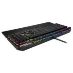 ASUS RA05 TUF K3 Gaming Mechanical Keyboard for PC | Programmable Onboard Memory | Dedicated Media Controls, Aura Sync RGB Lighting | Detachable Magnetic Wrist Rest | Highly Durable | Linear Red Switches | Black - Image 3