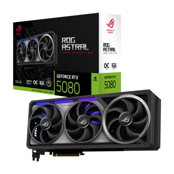 ASUS ROG Astral GeForce RTX 5080 16GB GDDR7 OC  Gaming Graphics Card