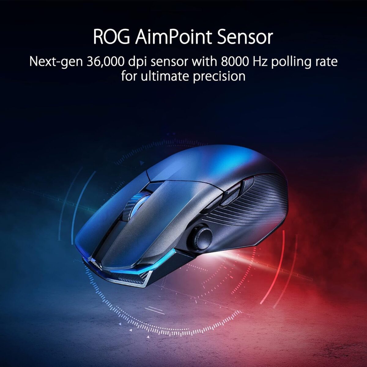 ASUS ROG P708 Chakram X Wireless RGB Gaming Mouse - Image 2