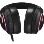 ASUS ROG Delta II (A701) Wireless Gaming Headset, BT/ROG SpeedNova 2.4GHz/3.5mm, 50mm Titanium-Plated Drivers, 10mm Super-Wideband Mic, 110HR Battery, DualFlow Audio, Compatible with PC/Switch/PS5/Xbox - Image 3