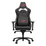 ASUS ROG SL301C Chariot X Core Gaming Chair, Racing-Car Style, Adjustable Headrest, Lumber Support, 4D Armrests, Tilt Mechanism, Class 4 Gas Lift, Premium PU Leather