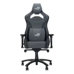 ASUS ROG SL301C Chariot X Core Gaming Chair, Racing-Car Style, Adjustable Headrest, Lumber Support, 4D Armrests, Tilt Mechanism, Class 4 Gas Lift, Premium PU Leather - Grey