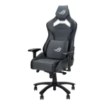 ASUS ROG SL301C Chariot X Core Gaming Chair, Racing-Car Style, Adjustable Headrest, Lumber Support, 4D Armrests, Tilt Mechanism, Class 4 Gas Lift, Premium PU Leather - Grey - Image 3