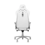 ASUS ROG SL301C Chariot X Core Gaming Chair, Racing-Car Style, Adjustable Headrest, Lumber Support, 4D Armrests, Tilt Mechanism, Class 4 Gas Lift, Premium PU Leather - White - Image 3