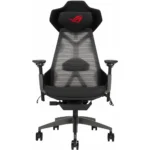 ASUS ROG SL400 Destrier Ergo Gaming Chair, Futuristic Cyborg Aesthetic, Seat Adjustments, Mobile Gaming Arm Support Mode, Acoustic Panel