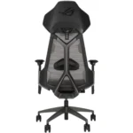 ASUS ROG SL400 Destrier Ergo Gaming Chair, Futuristic Cyborg Aesthetic, Seat Adjustments, Mobile Gaming Arm Support Mode, Acoustic Panel - Image 3