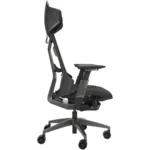 ASUS ROG SL400 Destrier Ergo Gaming Chair, Futuristic Cyborg Aesthetic, Seat Adjustments, Mobile Gaming Arm Support Mode, Acoustic Panel - Image 5
