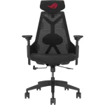 ASUS ROG SL400C Destrier Core Ergo Gaming Chair, Futuristic Cyborg Aesthetic, Seat Adjustments, Mobile Gaming Arm Support Mode