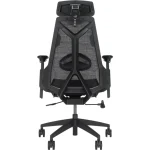 ASUS ROG SL400C Destrier Core Ergo Gaming Chair, Futuristic Cyborg Aesthetic, Seat Adjustments, Mobile Gaming Arm Support Mode - Image 5