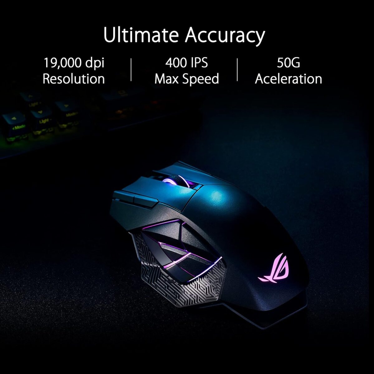 ASUS ROG P707 Spatha X Wireless Gaming Mouse - Image 2