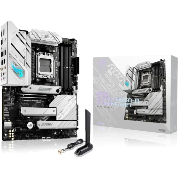 ASUS ROG Strix B650-A Gaming WiFi 6E AM5 (LGA1718) Ryzen 7000 Motherboard (12+2 Power Stages,DDR5,3xM.2 Slots, PCIe 4.0, 2.5G LAN,WiFi 6E,USB 3.2 Gen 2x2 Type-C Port)