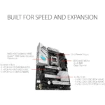 ASUS ROG Strix B650-A Gaming WiFi 6E AM5 (LGA1718) Ryzen 7000 Motherboard (12+2 Power Stages,DDR5,3xM.2 Slots, PCIe 4.0, 2.5G LAN,WiFi 6E,USB 3.2 Gen 2x2 Type-C Port) - Image 2