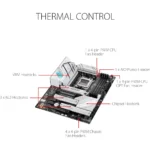 ASUS ROG Strix B650-A Gaming WiFi 6E AM5 (LGA1718) Ryzen 7000 Motherboard (12+2 Power Stages,DDR5,3xM.2 Slots, PCIe 4.0, 2.5G LAN,WiFi 6E,USB 3.2 Gen 2x2 Type-C Port) - Image 3