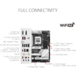 ASUS ROG Strix B650-A Gaming WiFi 6E AM5 (LGA1718) Ryzen 7000 Motherboard (12+2 Power Stages,DDR5,3xM.2 Slots, PCIe 4.0, 2.5G LAN,WiFi 6E,USB 3.2 Gen 2x2 Type-C Port) - Image 5