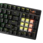 ASUS ROG Strix X901 Scope II 96 Wireless Gaming Keyboard, Tri-Mode Connection, Dampening Foam & Switch-Dampening Pads, Hot-Swappable Pre-lubed ROG NX Storm Clicky Switches, ABS Keycaps, RGB - Black - Image 8