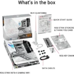 ASUS ROG Strix X870-A Gaming WiFi AM5 ATX Motherboard, 16+2+2 Power Stages, Dynamic OC Switcher, Core Flex, DDR5 AEMP, WiFi 7, 4X M.2, PCIe 5.0, Q-Release Slim, USB4, AI OCing & Networking - Image 5