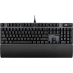 ASUS ROG Strix XA11 Scope II Gaming Keyboard, Pre-lubed ROG NX Snow Linear Mechanical Switches, Sound-dampening Foam, PBT Doubleshot Keycaps, Streaming Hotkeys, Multi-Function Controls, Wrist Rest - Image 2