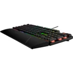ASUS ROG Strix XA11 Scope II Gaming Keyboard, Pre-lubed ROG NX Snow Linear Mechanical Switches, Sound-dampening Foam, PBT Doubleshot Keycaps, Streaming Hotkeys, Multi-Function Controls, Wrist Rest - Image 6