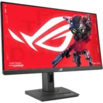 ASUS ROG Strix XG259QNS 25in Full HD 380Hz Fast IPS Esports Gaming Monitor, 0.3ms, Extreme Low Motion Blur Sync, FreeSync Premium, DisplayWidget, Ergonomic - Image 3