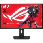 ASUS ROG Strix XG27ACS 27in QHD (2560x1440) HDR400 USB-C Gaming Monitor, 180Hz,1ms, Fast IPS, 133% sRGB, Extreme Low Motion Blur Sync, G-Sync Compatible, DisplayWidget, Tripod Socket
