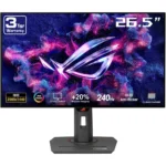 ASUS ROG Strix XG27AQDMG 27in 1440P OLED Gaming Monitor, QHD, 240Hz, 0.03ms, G-SYNC Compatible, 99% DCI-P3, DisplayWidget
