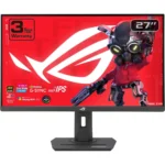 ASUS ROG Strix XG27UCG 27in 4K HDR USB-C Gaming Monitor, UHD (3840x2160) Dual Mode (4K 160Hz or FHD 320Hz), 1ms, Fast IPS, Extreme Low Motion Blur Sync, G-SYNC Compatible, AI Gaming