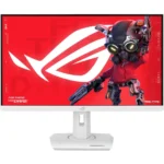 ASUS ROG Strix XG27UCG-W 27in 4K HDR USB-C Gaming Monitor, UHD (3840×2160) Dual Mode (4K 160Hz or FHD 320Hz), 1ms, Fast IPS, Extreme Low Motion Blur Sync, G-SYNC Compatible, AI Gaming