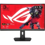 ASUS ROG Strix XG32WCS 32in 1440P USB-C Curved HDR Gaming Monitor, QHD, 180Hz, 1ms, Fast VA, Extreme Low Motion Blur Sync, FreeSync, DisplayWidget, Tripod Socket, AI Technology