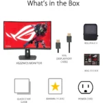 ASUS ROG Strix XG32WCS 32in 1440P USB-C Curved HDR Gaming Monitor, QHD, 180Hz, 1ms, Fast VA, Extreme Low Motion Blur Sync, FreeSync, DisplayWidget, Tripod Socket, AI Technology - Image 7