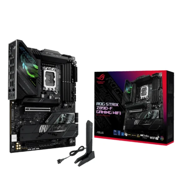 ASUS ROG STRIX Z890-F GAMING WIFI DDR5 LGA1851 ATX Motherboard Supports Intel Core Ultra Processors
