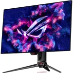 ASUS ROG Swift OLED PG32UCDP 32in Dual Mode WOLED Gaming Monitor, 4K 240Hz/FHD 480Hz, 0.03ms (GTG), G-SYNC Compatibility, Custom Heatsink, ASUS OLED Care, AI Assistant, VESA DisplayHDR 400, True Black, Uniform Brightness, 99% DCI-P3, True 10-bit Color, Type-C (90 W PD), DisplayWidget Center - Image 2