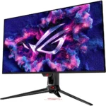 ASUS ROG Swift PG32UCDM 32in 4K OLED Gaming Monitor - UHD (3840 x 2160), QD-OLED, 240Hz, 0.03ms, G-SYNC Compatible, Custom Heatsink, Graphene film, 99% DCI-P3, True 10-bit, 90W USB-C - Image 3
