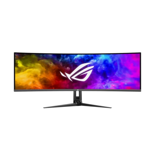 ASUS ROG Swift PG49WCD 49in Curved QD-OLED Gaming Monitor - Dual QHD 32:9 (5120x1440), 144Hz, 0.03ms, G-SYNC Compatible, Smart-KVM, 90W USB-C PD