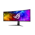 ASUS ROG Swift PG49WCD 49in Curved QD-OLED Gaming Monitor - Dual QHD 32:9 (5120x1440), 144Hz, 0.03ms, G-SYNC Compatible, Smart-KVM, 90W USB-C PD - Image 2