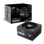 ASUS TUF Gaming 1000W 80+ Gold Full Modular, Compatible with PCIe Gen 5.0 and ATX 3.0, PCB Coating, 135mm Dual Ball Bearing Fan