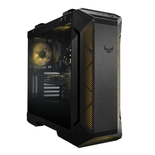 ASUS TUF GAMING GT501 Mid-Tower RGB Gaming Case - Black