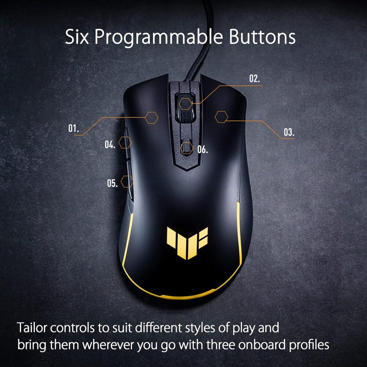 ASUS TUF P309 Gaming M3 Gen II Gaming Mouse - Image 6
