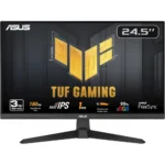 ASUS TUF Gaming VG259Q3A 25in (24.5 viewable) 1080P Gaming Monitor – FHD, 180Hz, 1ms, Fast IPS, Extreme Low Motion Blur, FreeSync, Variable Overdrive, Speakers, 99% sRGB, Shadow Boost