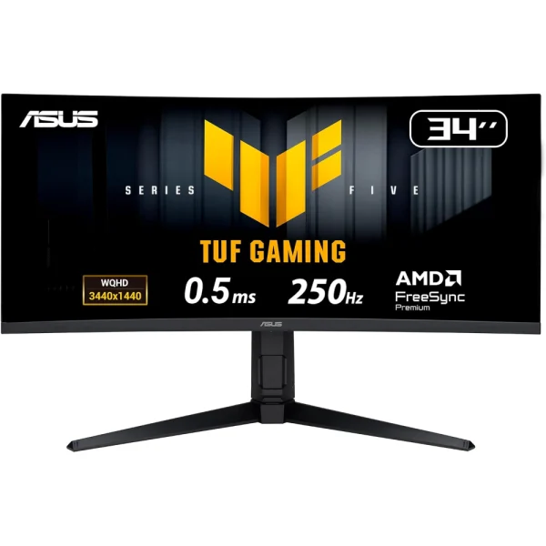 ASUS TUF Gaming VG34WQML5A 34" WQHD 250Hz Fast VA Gaming Monitor